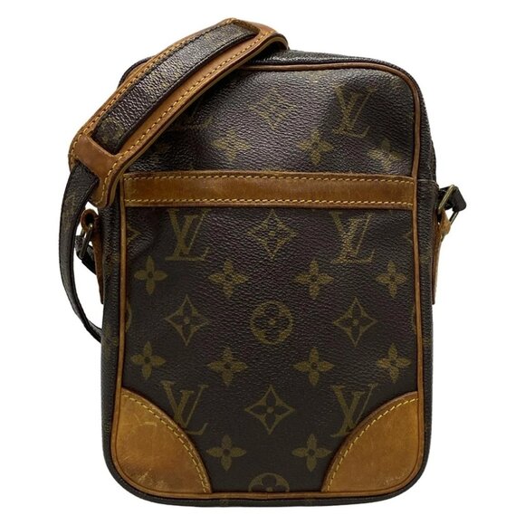 Auth LOUIS VUITTON Danube Monogram Shoulder Bag Monogram Canvas - Picture 1 of 11